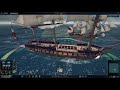 Ultimate Admiral: Age of Sail | French Acheron vs British frigate