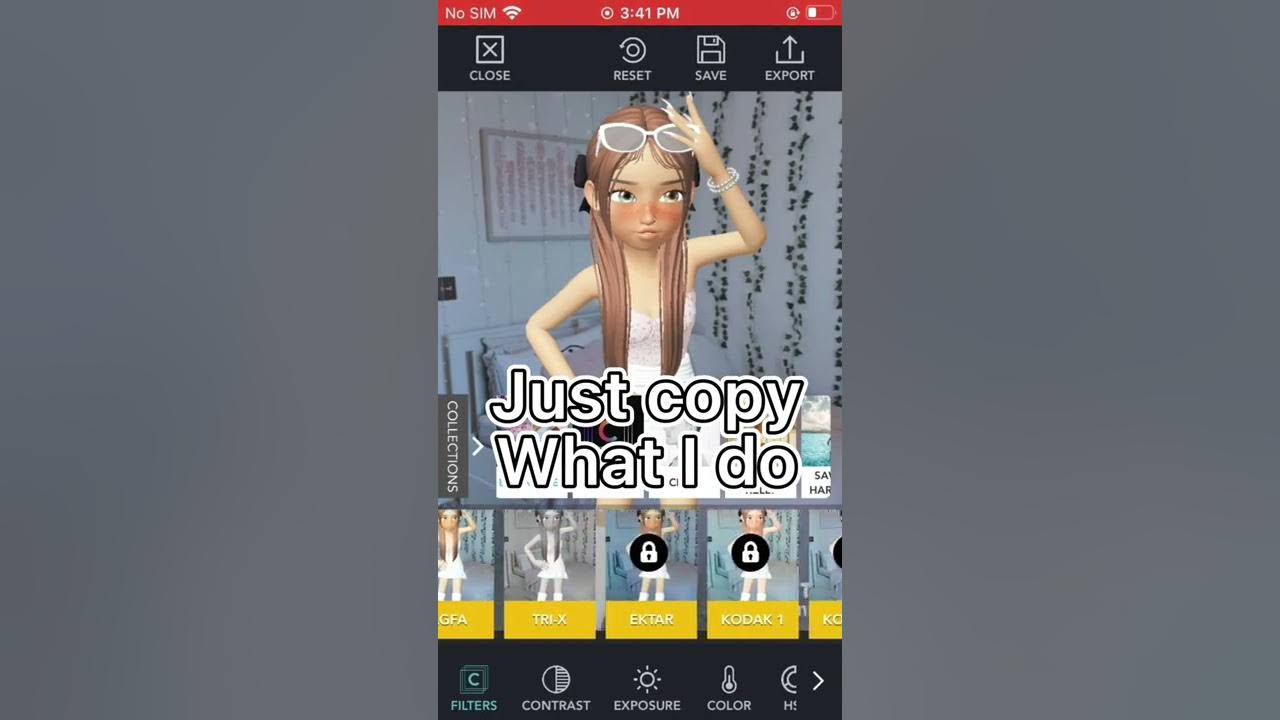 ZEPETO preppy coloring tut! YouTube