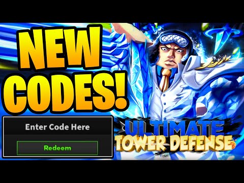 *NEW* ALL WORKING CODES FOR ULTIMATE TOWER DEFENSE IN JUNE 2023! ROBLOX ULTIMATE  TOWER DEFENSE CODES 