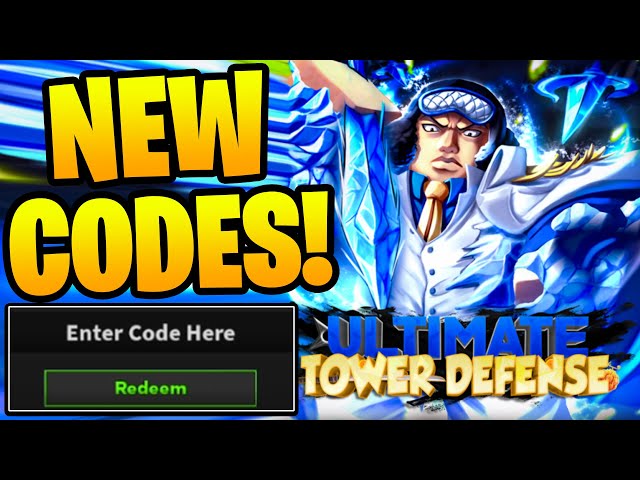*NEW* ALL WORKING CODES FOR Ultimate Tower Defense IN JULY 2023! ROBLOX Ultimate  Tower Defense CODES 