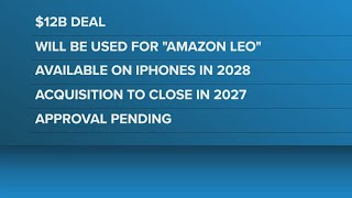 Amazon takes step toward expanding its satellite services with Globalstar acquisition