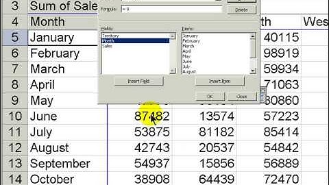 Be Careful with Calculated Items in a Pivot Table