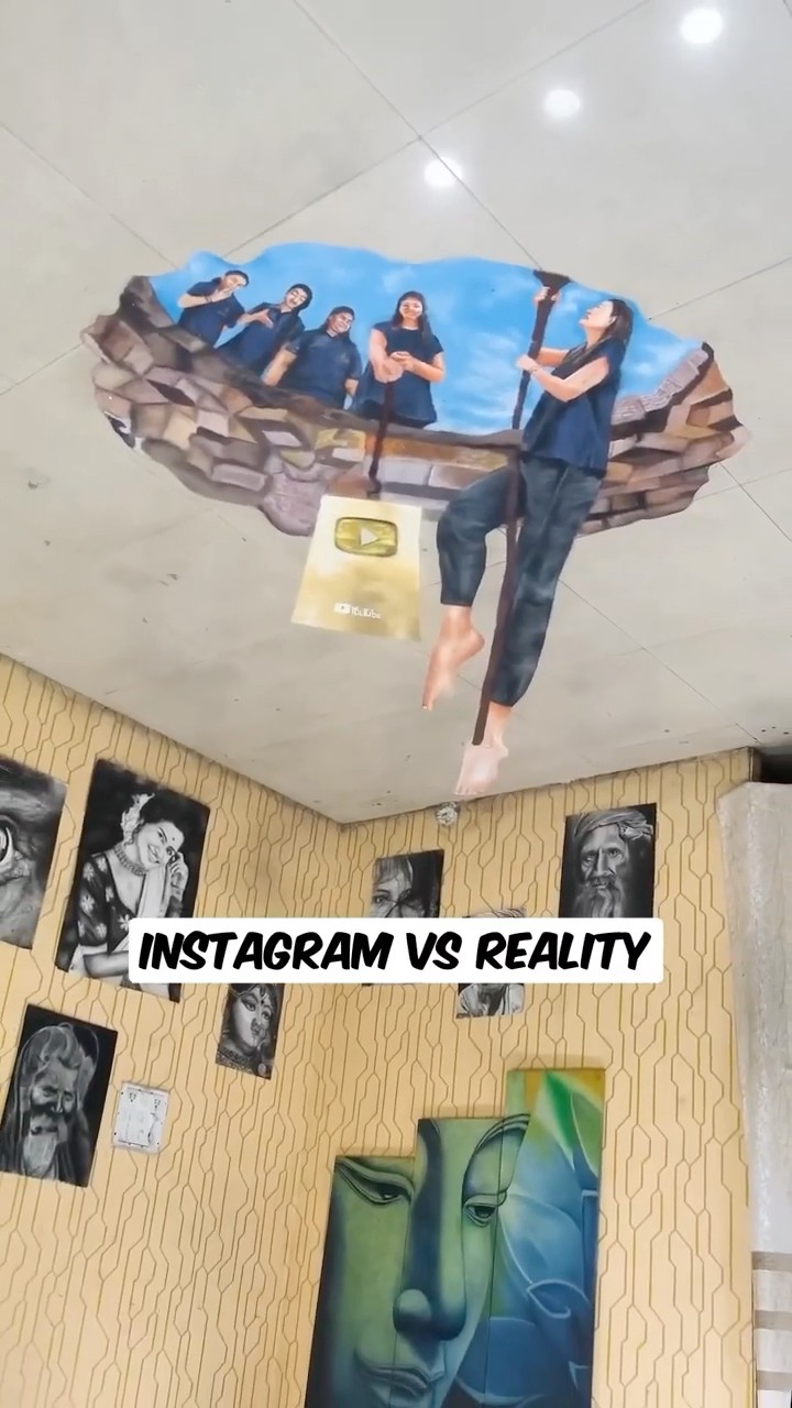 Instagram VS Reality ? #shorts #artistshikhasharma