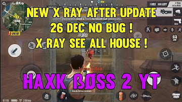 [NEW X RAY] After 26 Dec Updated Brand New X Ray🔥By HAXK BOSS 2 PROOF IN VIDEO🔥ROS New Assets