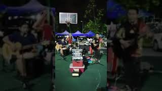 Video thumbnail of "Kisah antara kita (one avanue) cover by intan buskers"