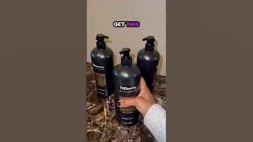 TRESemmé Rich Moisture Hydrating Shampoo 3 Count For Dry Hair Formulated With Pro Style Tech Ad 