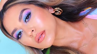 E.l.f. Retro Paradise Makeup Tutorial | Summer Makeup