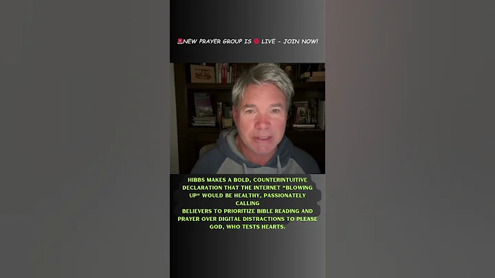 Hibbs Reveals SHOCKING Truth About Internet Crash and Spiritual Growth
