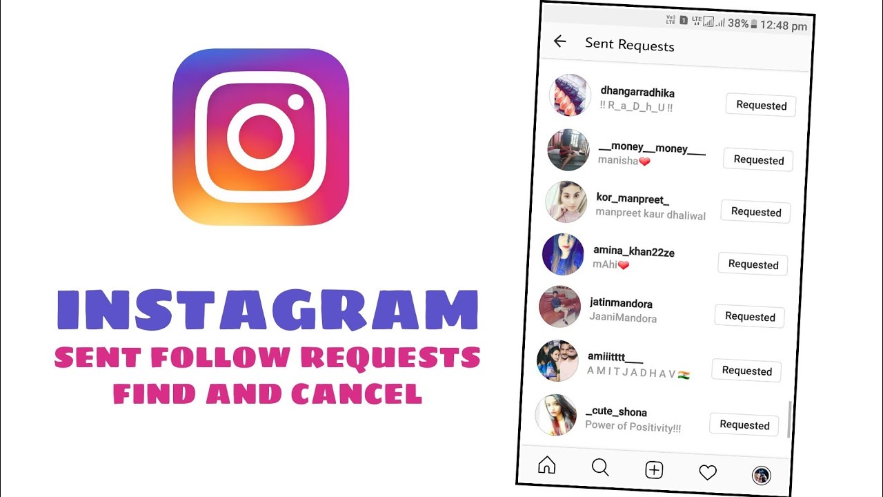 how to see sent requests on instagram and cancel them - how to get follower requests emailed to you instagram