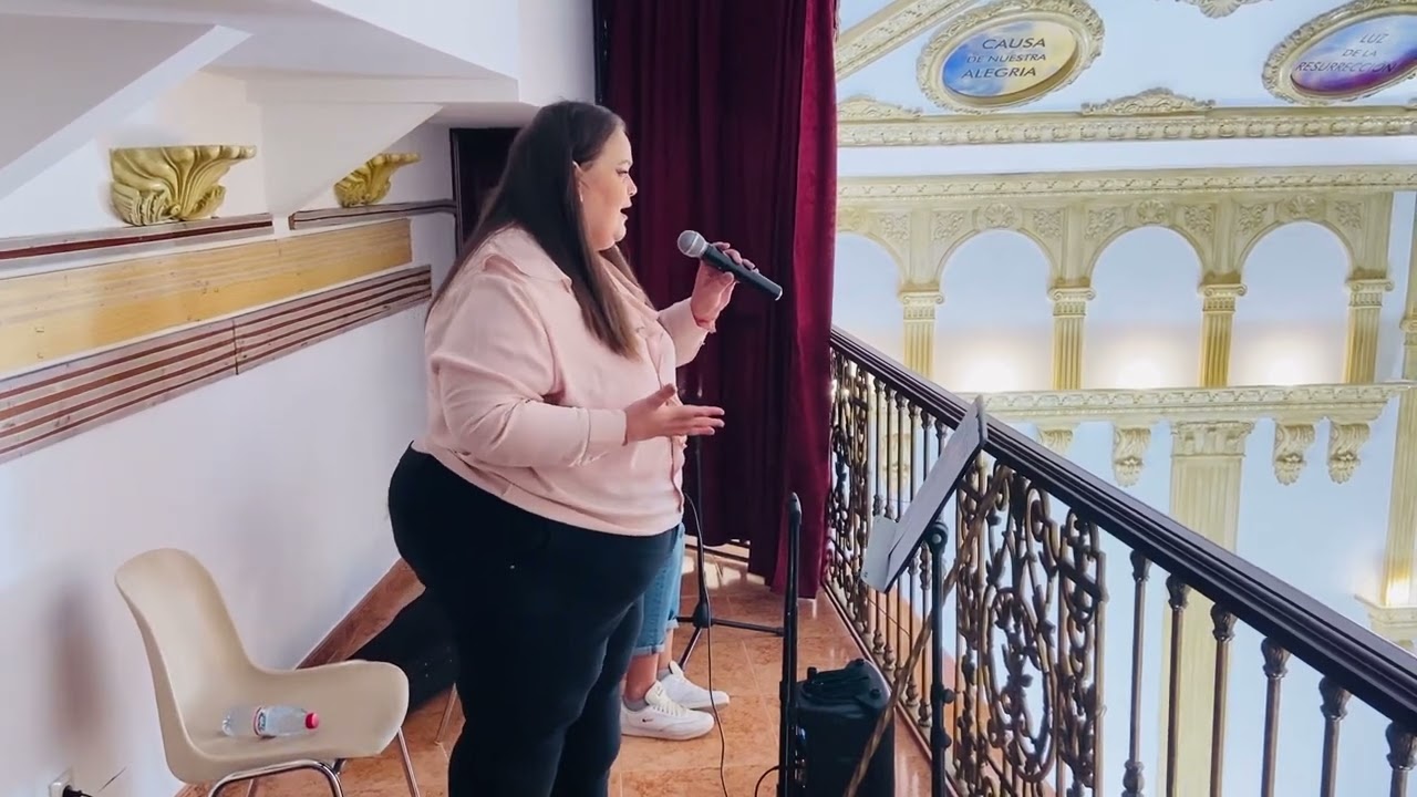 Plegaria “Siempre Soledad” - Gema Martin en la Capilla de la Virgen de la Soledad de Hinojos.