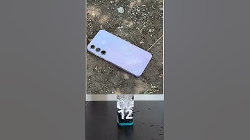 Samsung Galaxy A35 Water Test | IP67 Water and Dust Resistant  #tech #androidphone #samsunggalaxy