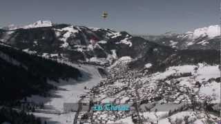 La Clusaz vu du ciel / from above