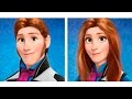 Así serían los personajes masculinos de Disney si fuesen mujeres.