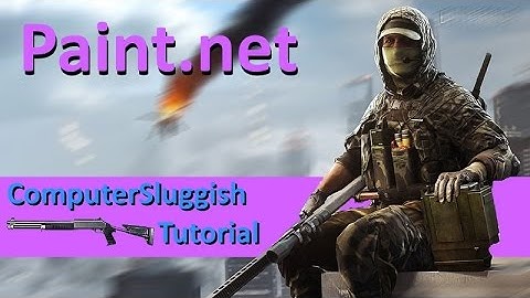 Paint.net Image Overlay Tutorial For Beginners Windows7 #1