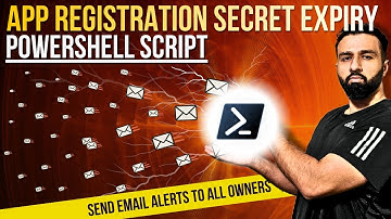 PowerShell Script — Send Secret Expiry Email Alerts