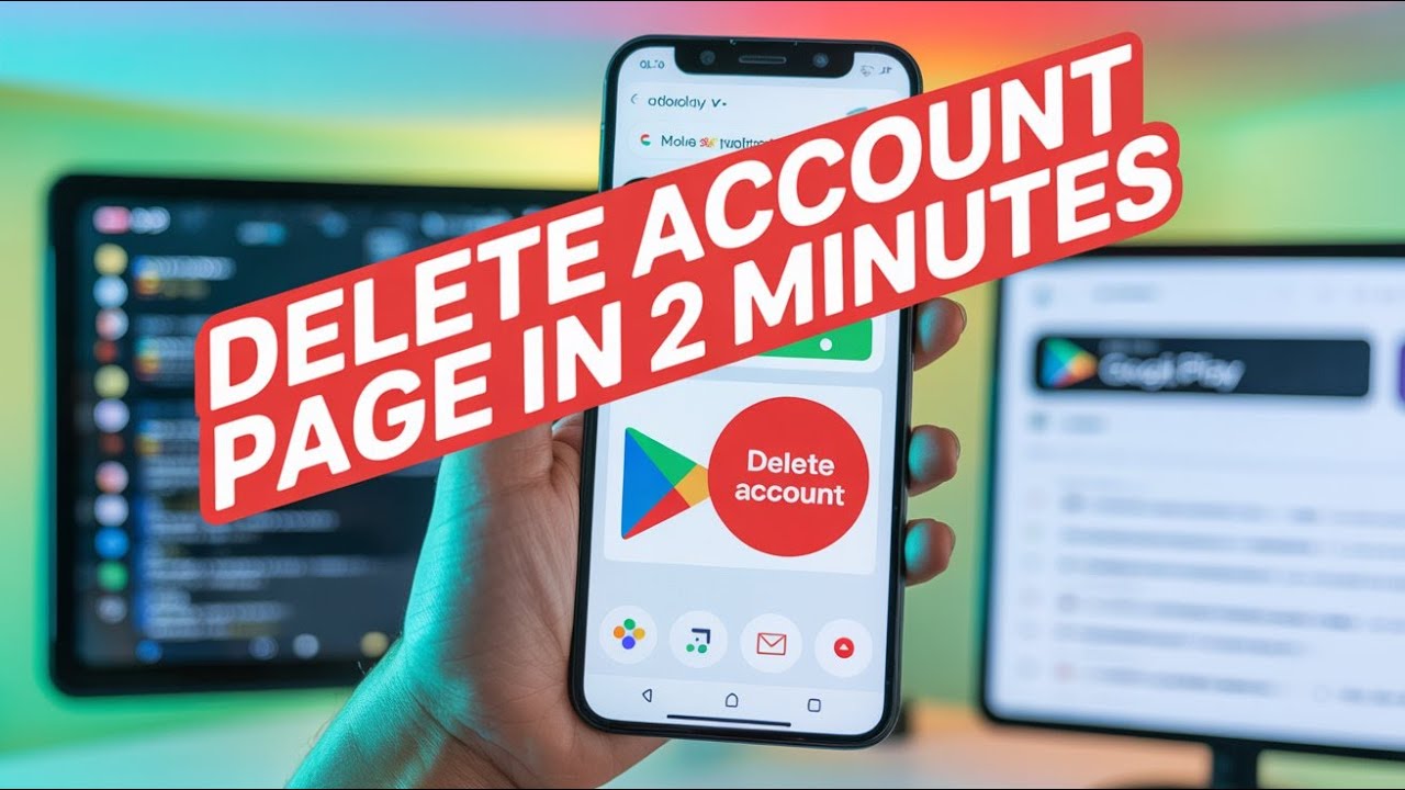 Generate Account Deletion Request Page for Google Play Store ...