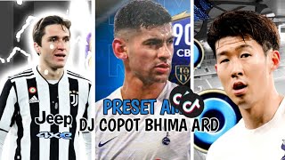 PRESET JEDAG JEDUG AM FIDA MOBILE ||✓DJ COPOT BHIMA ARD🔥 ||VIRAL TIKTOK🎶😈