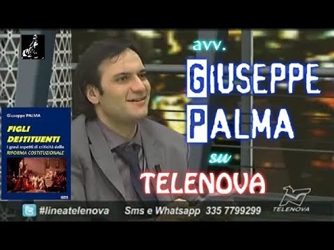 Giuseppe Palma a "Linea d'ombra" su TELENOVA - 05/02/2016