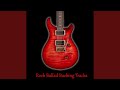 Dreamy rock ballad guitar backing track e minor