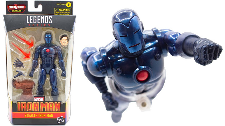 Iron man stealth armor action figure