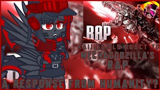 Kaiju Girls React to Mechagodzilla's Rap||Gacha Nebula||@PapyrusDaBatata