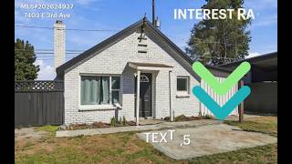 Interest Rate BuyDown-7403 E 3rd Ave https://spokanebesthomesearch.com/7403-e-3rd-ave