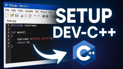 How to Install & Setup Dev-C++ for C++ Programming (2026 Guide for Beginners) | SystemSensei