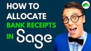 How to process customer bank receipts in Sage Accounting