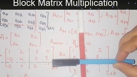 Block Matrix Multiplication in Linear Algebra