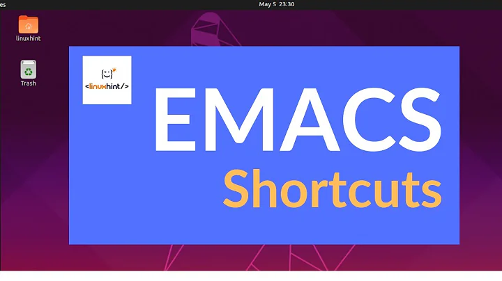 Emacs Keyboard Shortcuts