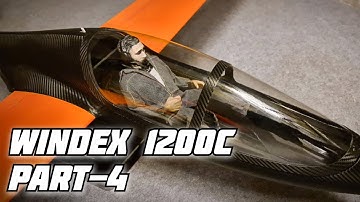 Windex 1200C part 4 - Pilot "Belmondo" - RC glider - 3D printing - RC Airplane 3d printed rc plane