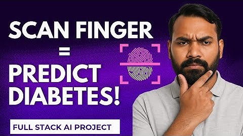 Fingerprint-Based Diabetes Prediction System | AI + Health Project for Students