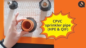 Firestopping Tested Details: CPVC Sprinkler Pipe Penetrating a Flexible or Rigid Wall (HPE & QIF)