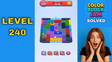 Color Block Jam Level 240 – Walkthrough