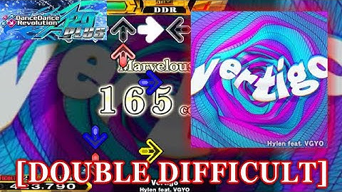 【DDR A20 PLUS】  Vertigo [DOUBLE DIFFICULT] 譜面確認＋クラップ