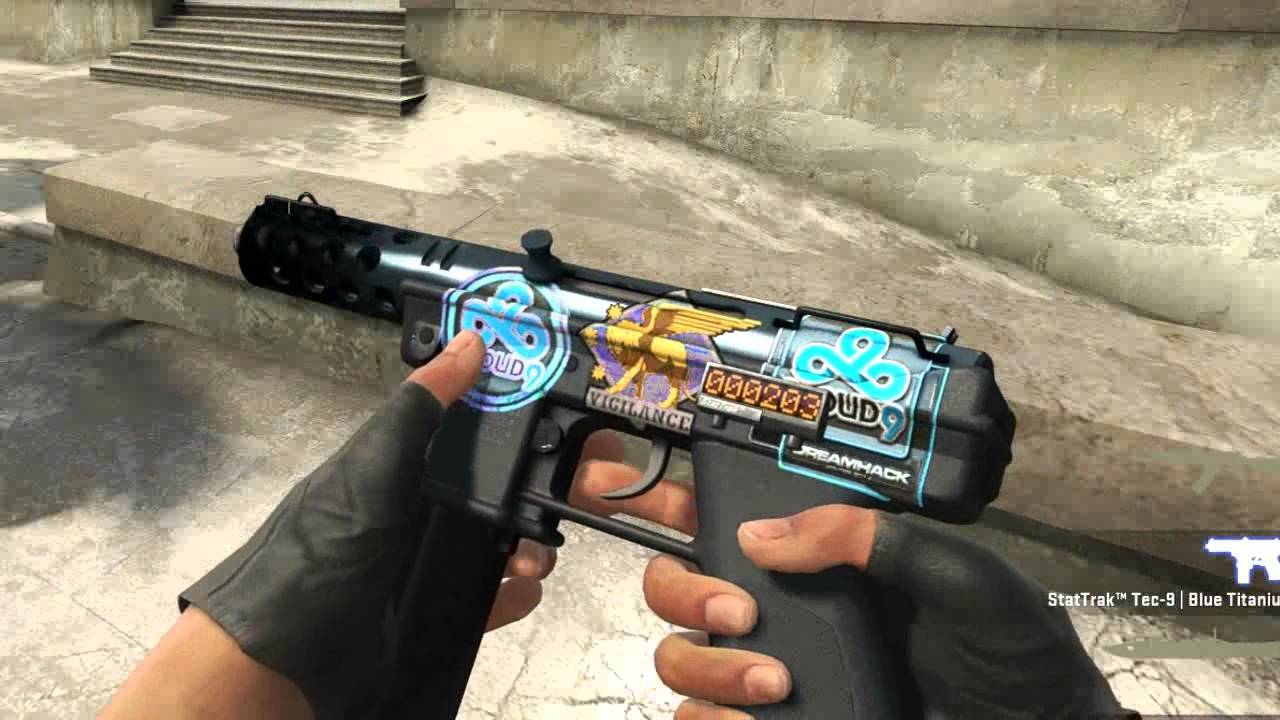 cloud9 foil sticker dreamhack