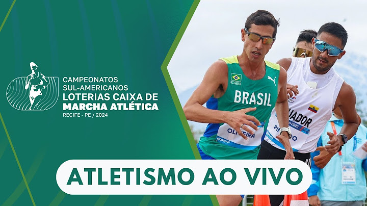 CAMPEONATO SUL-AMERICANO DE MARCHA ATLÉTICA 2024 - AO VIVO