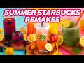 How to Make Lemonade + 3 Starbucks Summer Drinks!