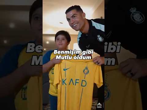 RONALDO İRAN’LI ÇOCUĞUN