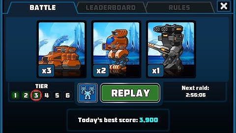 RAID tier.3 (1v1) / energy tripple mechs + phy boss / how know