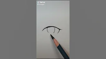 طريقة رسم العين 