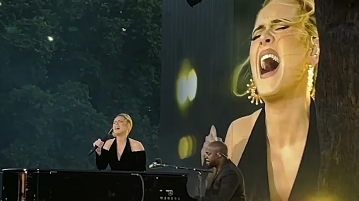 Adele “Easy On Me” LIVE at BST Hyde Park London 7/1/22 - DayDayNews