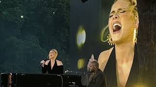 Download lagu Adele “easy On Me” Live At Bst Hyde Park London 7/1/22 mp3