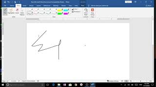 How to Enable pen/draw tab|How to draw in MS WORD screenshot 5