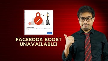 Facebook boost Unavailable | Ads restricted| Part-1
