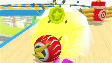 Action Balls: Gyrosphere Race SpeedRun Gameplay Level 593 to 594