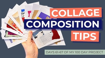 Creating Impactful Compositions -100 Day Project-Days 61-67 #abstractcollage #abstractcollage #value
