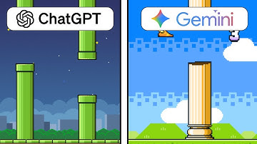 ChatGPT VS Gemini I made Flappy Bird from Scratch