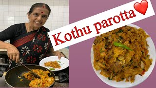 kothu Parotta by Revathy Shanmugam