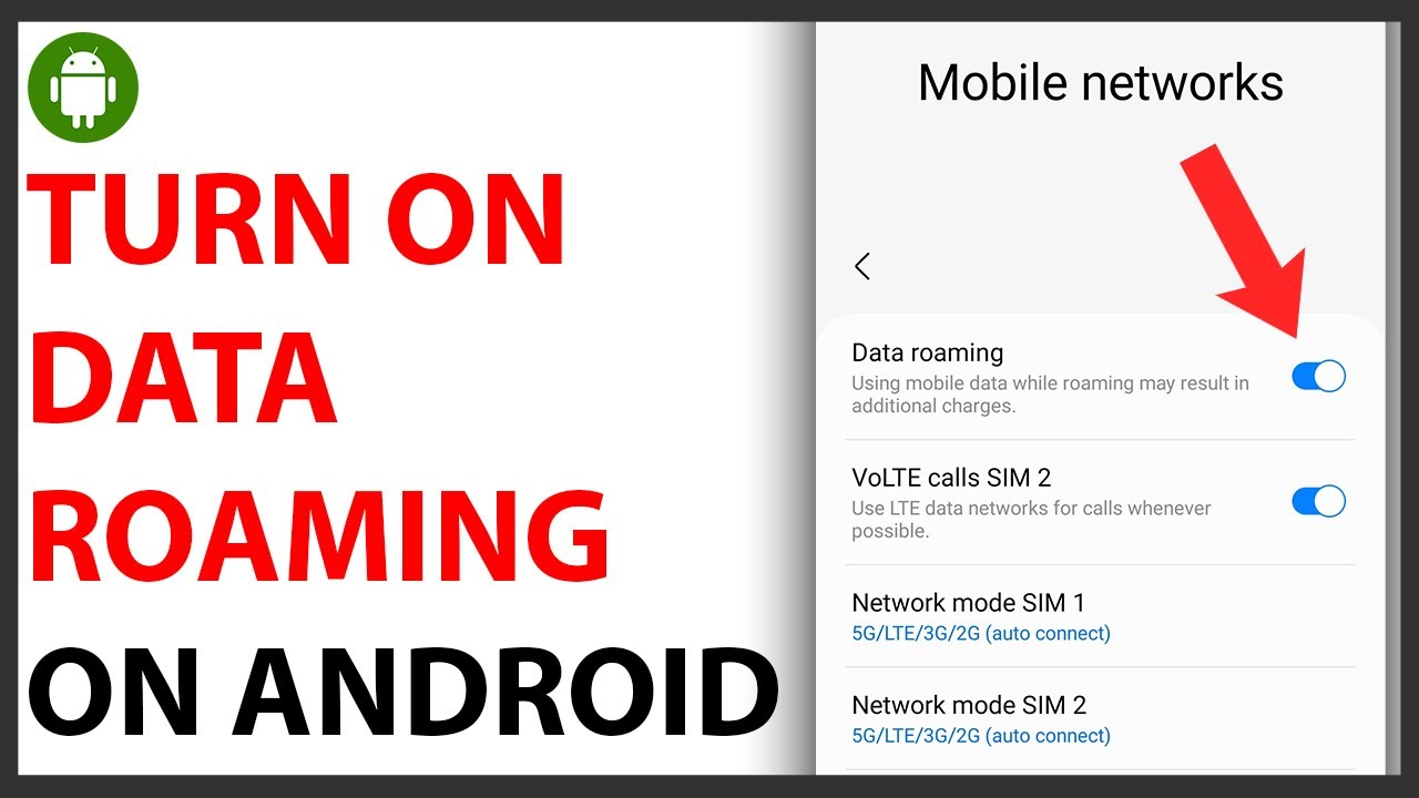 How To Turn On Data Roaming On Oppo www.youtube.com